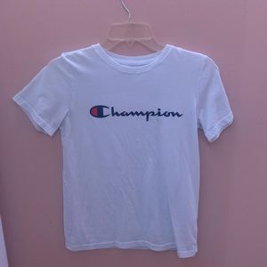White Nike champion shirt